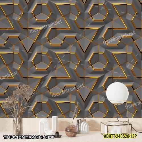 Tranh dán tường hoa văn trừu tượng- -ADHTT-240528-13P - Tranh tường chất lượng cao